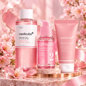 ROZA OKTOBER – K-Beauty Pink Glow rutina | 3 koraki za sijočo in navlaženo kožo